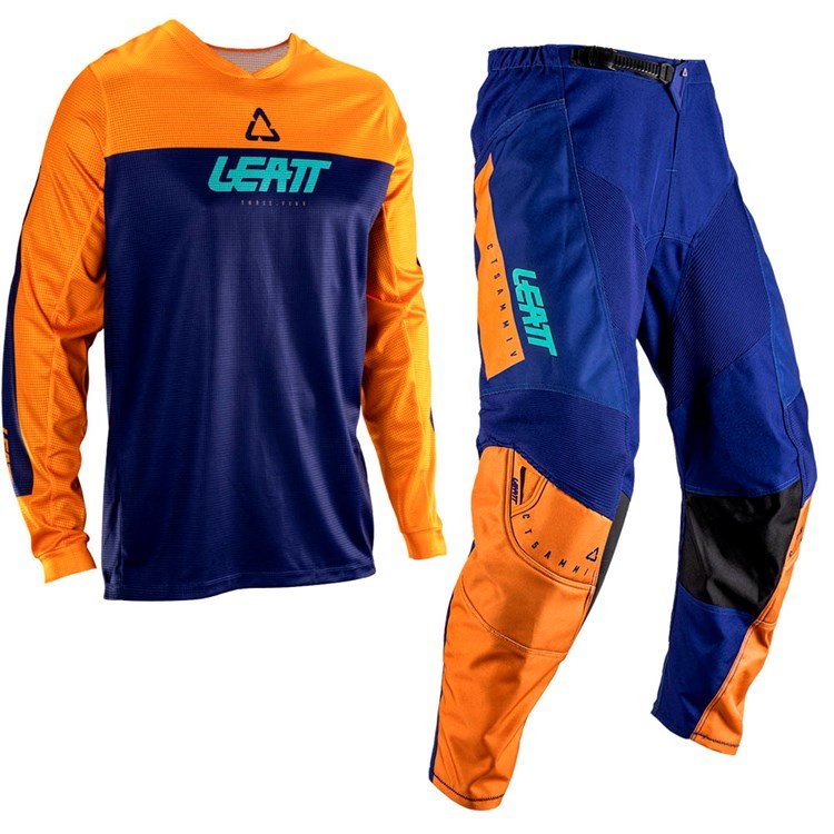 LEATT 2026 PANT AND SHIRT KIT COMBO 3.5 ORANGE - ACE Race Shop