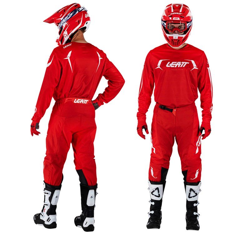 LEATT 2026 PANT AND SHIRT KIT COMBO 3.5 RED - ACE Race Shop