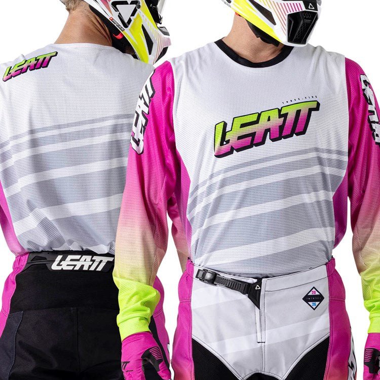 LEATT 2026 PANT AND SHIRT KIT COMBO 3.5 RETRO PINK - ACE Race Shop