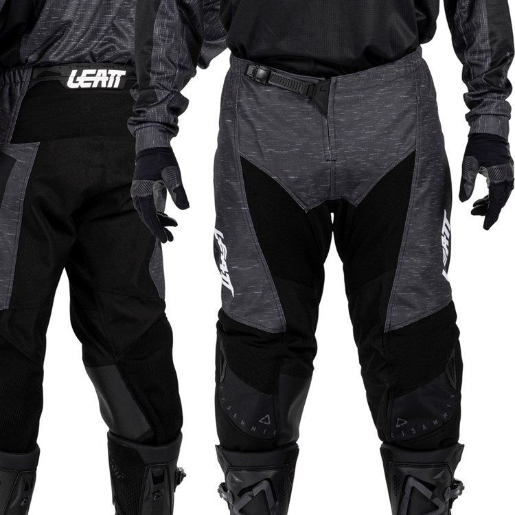 LEATT 2026 PANT AND SHIRT KIT COMBO 3.5 STEALTH BLACK/GREY - ACE Race Shop