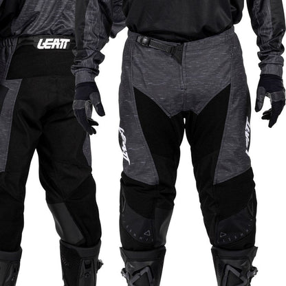LEATT 2026 PANT AND SHIRT KIT COMBO 3.5 STEALTH BLACK/GREY - ACE Race Shop