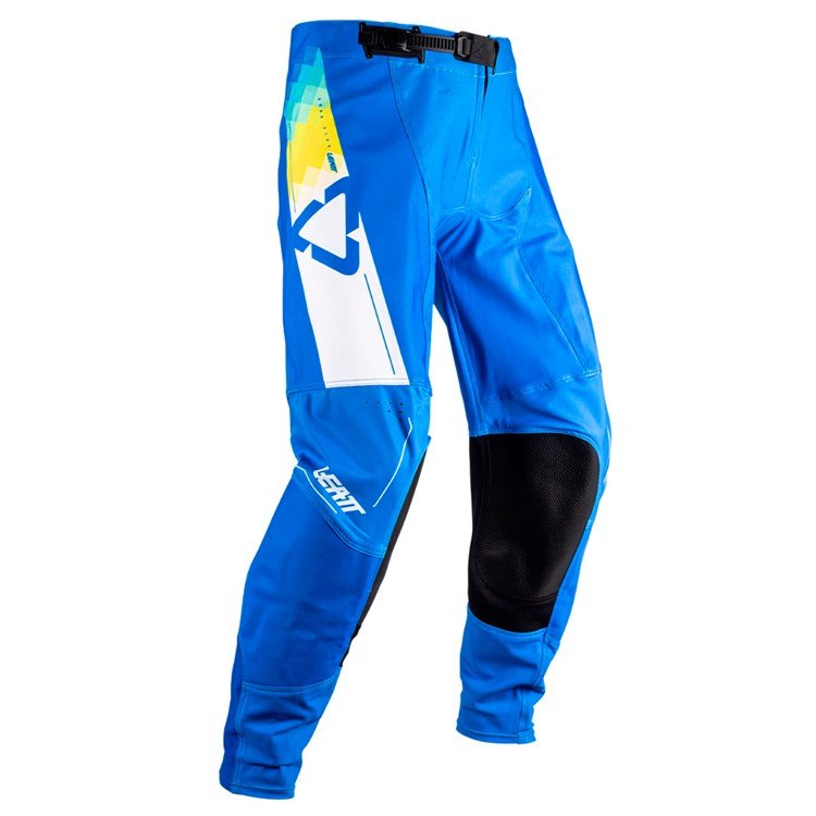 LEATT 2026 PANT MOTO 4.5 PIXEL BLUE - ACE Race Shop