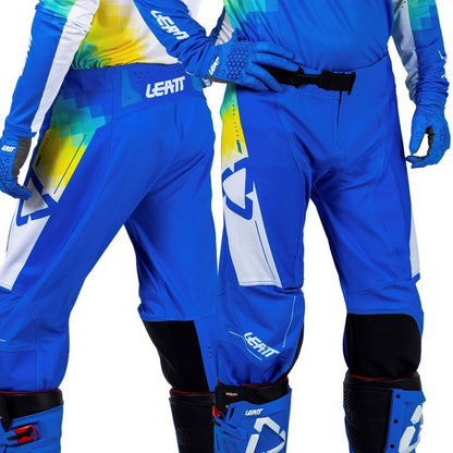 LEATT 2026 PANT MOTO 4.5 PIXEL BLUE - ACE Race Shop