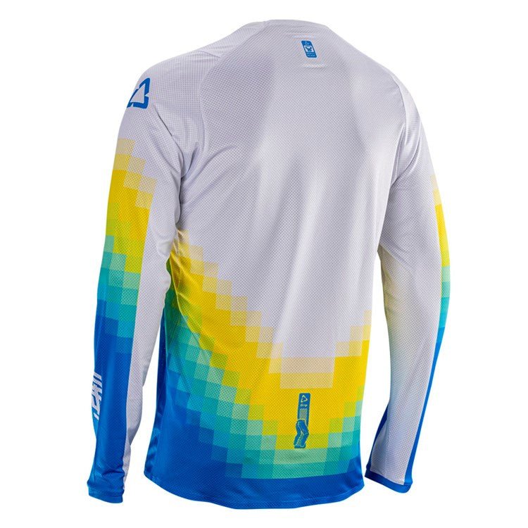 LEATT 2026 SHIRT MOTO 4.5 LITE PIXEL BLUE - ACE Race Shop