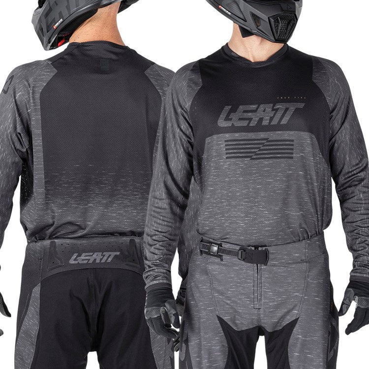 LEATT 2026 SHIRT MOTO 4.5 LITE STEALTH BLACK/GREY - ACE Race Shop