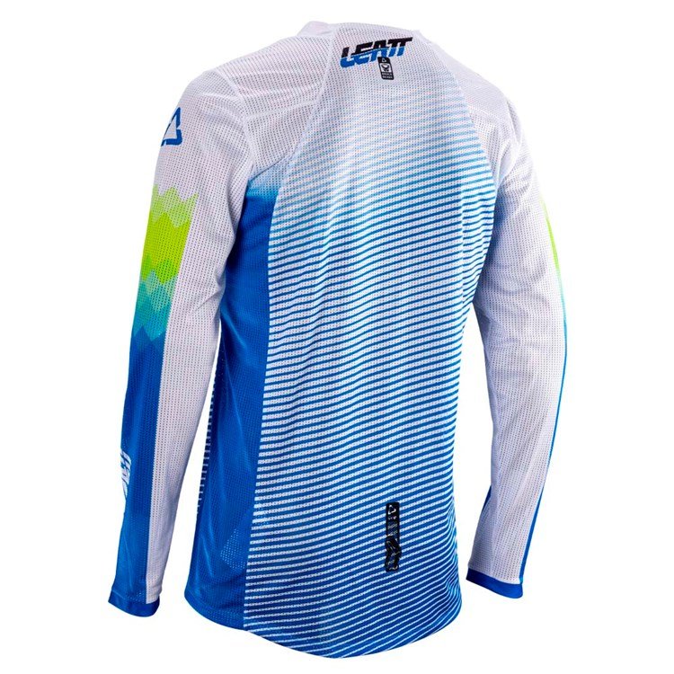 LEATT 2026 SHIRT MOTO 4.5 X - FLOW PIXEL BLUE - ACE Race Shop