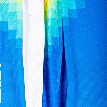 LEATT 2026 SHIRT MOTO 4.5 X - FLOW PIXEL BLUE - ACE Race Shop