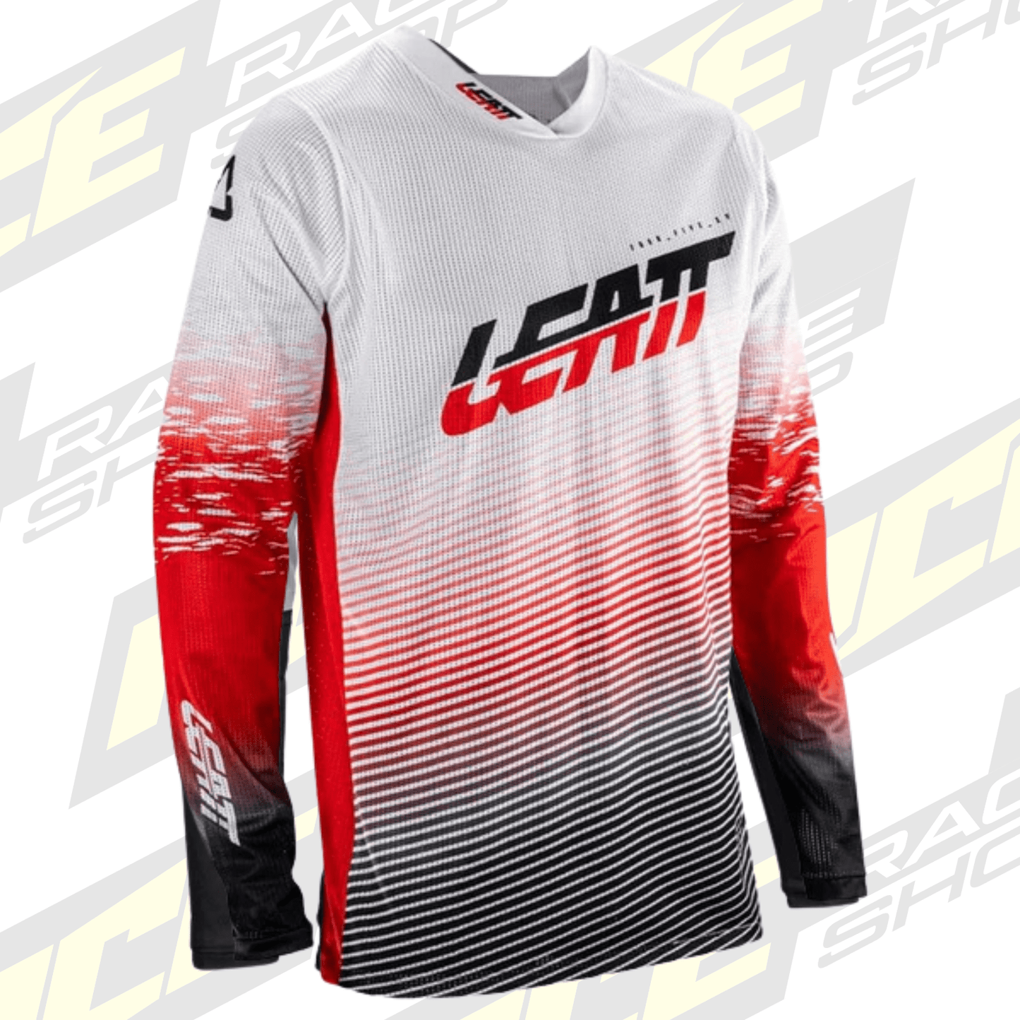 LEATT 2026 SHIRT MOTO 4.5 X - FLOW RED - ACE Race Shop