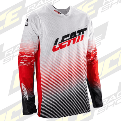 LEATT 2026 SHIRT MOTO 4.5 X - FLOW RED - ACE Race Shop