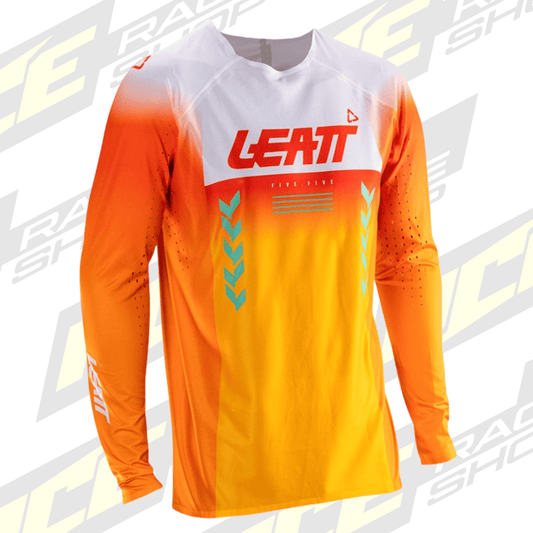 LEATT 2026 SHIRT MOTO 5.5 ULTRAWELD ORANGE - ACE Race Shop