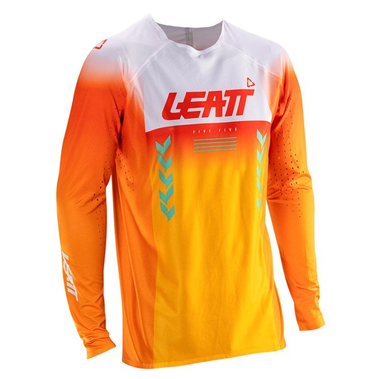 LEATT 2026 SHIRT MOTO 5.5 ULTRAWELD ORANGE - ACE Race Shop