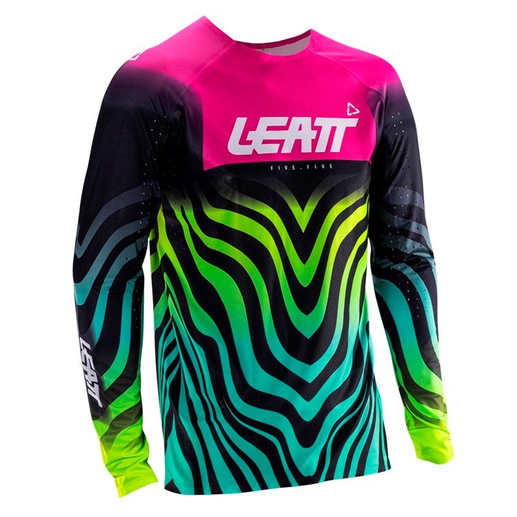 LEATT 2026 SHIRT MOTO 5.5 ULTRAWELD TIGER PINK - ACE Race Shop