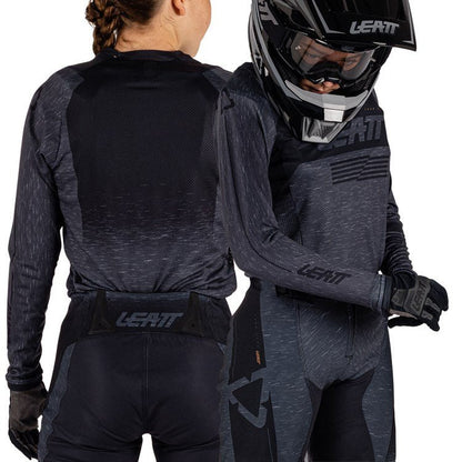 LEATT 2026 SHIRT YOUTH MOTO 4.5 STEALTH BLACK/GREY - ACE Race Shop