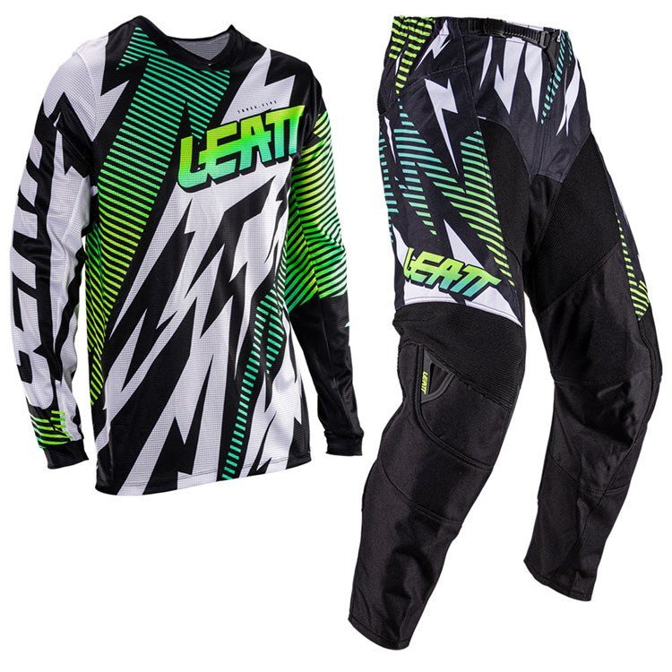 LEATT 2026 YOUTH PANT AND SHIRT KIT 3.5 STORM BLUE - ACE Race Shop
