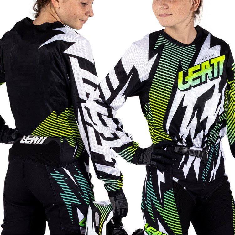 LEATT 2026 YOUTH PANT AND SHIRT KIT 3.5 STORM BLUE - ACE Race Shop