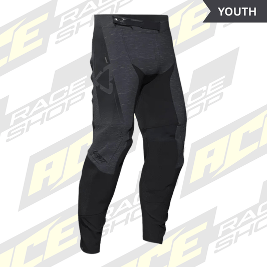 LEATT 2026 YOUTH PANT MOTO 4.5 STEALTH BLACK/GREY - ACE Race Shop