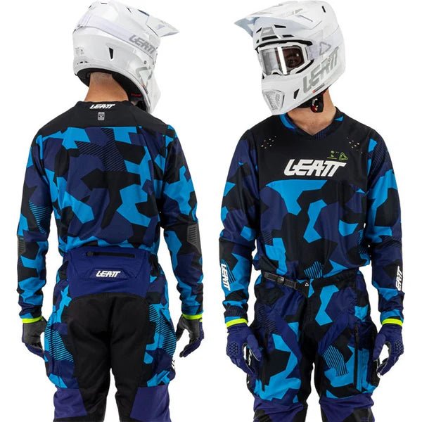 LEATT 4.5 ENDURO BLUE KIT COMBO - ACE Race Shop