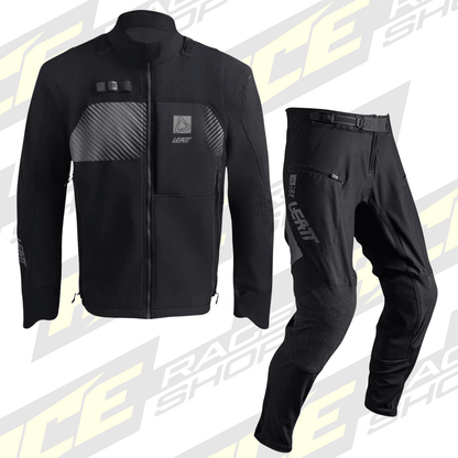 LEATT 4.5 ENDURO / TRAIL RIDING JACKET & PANT KIT COMBO - BLACK - ACE Race Shop