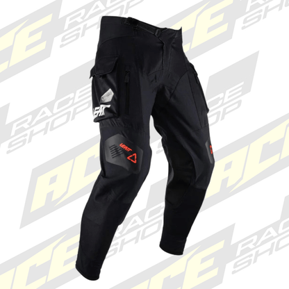 LEATT 4.5 HYDRADRI WATERPROOF MOTO/ADVENTURE/GRREN LANE PANT - BLACK - ACE Race Shop