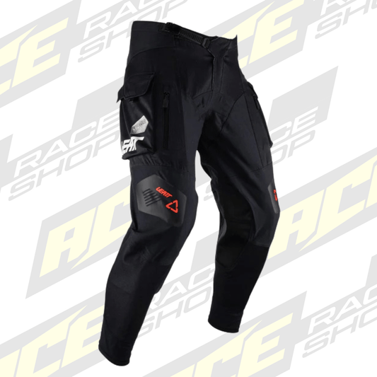 LEATT 4.5 HYDRADRI WATERPROOF MOTO/ADVENTURE/GRREN LANE PANT - BLACK - ACE Race Shop