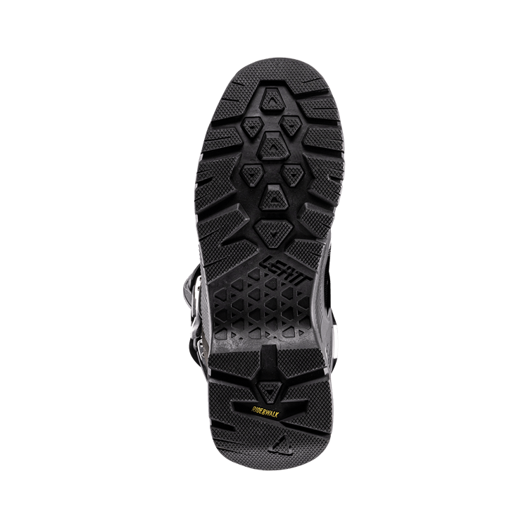 LEATT ADVENTURE BOOT 7.5 X-FLOW BLACK/GREY / GREEN LANE TRAIL RIDING - ACE Race Shop