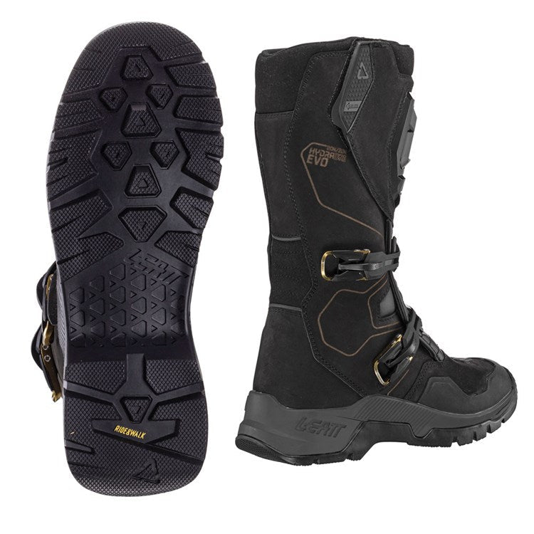 LEATT ADVENTURE BOOT HYDRADRI 7.5 STEALTH / GREEN LANE TRAIL RIDING - ACE Race Shop