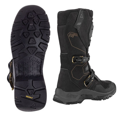 LEATT ADVENTURE BOOT HYDRADRI 7.5 STEALTH / GREEN LANE TRAIL RIDING - ACE Race Shop