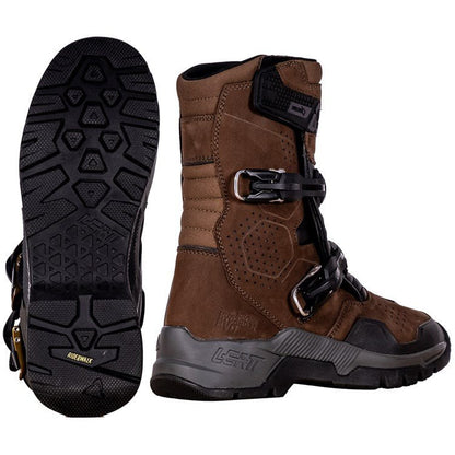 LEATT ADVENTURE BOOT HYDRADRI SHORT 7.5 DESERT / GREEN LANE TRAIL RIDING - ACE Race Shop