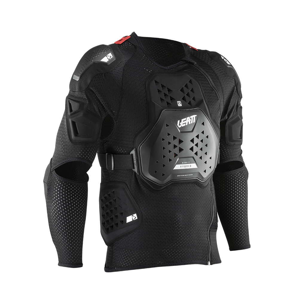 LEATT BODY PROTECTOR 3DF AIRFIT HYBRID BLACK - ACE Race Shop
