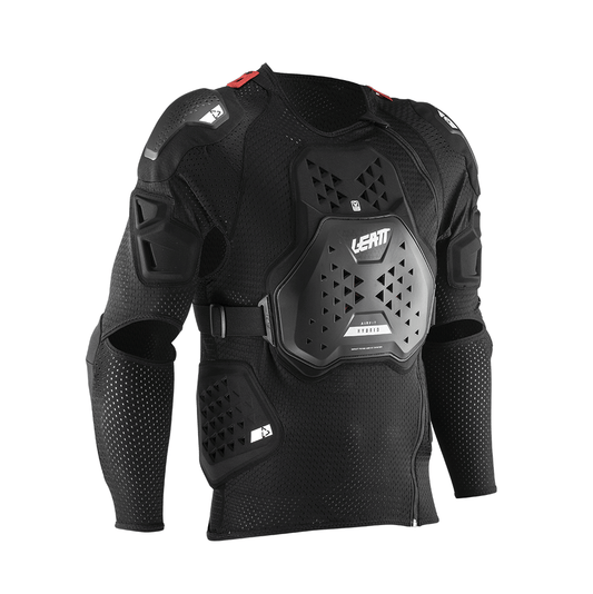 LEATT BODY PROTECTOR 3DF AIRFIT HYBRID BLACK - ACE Race Shop