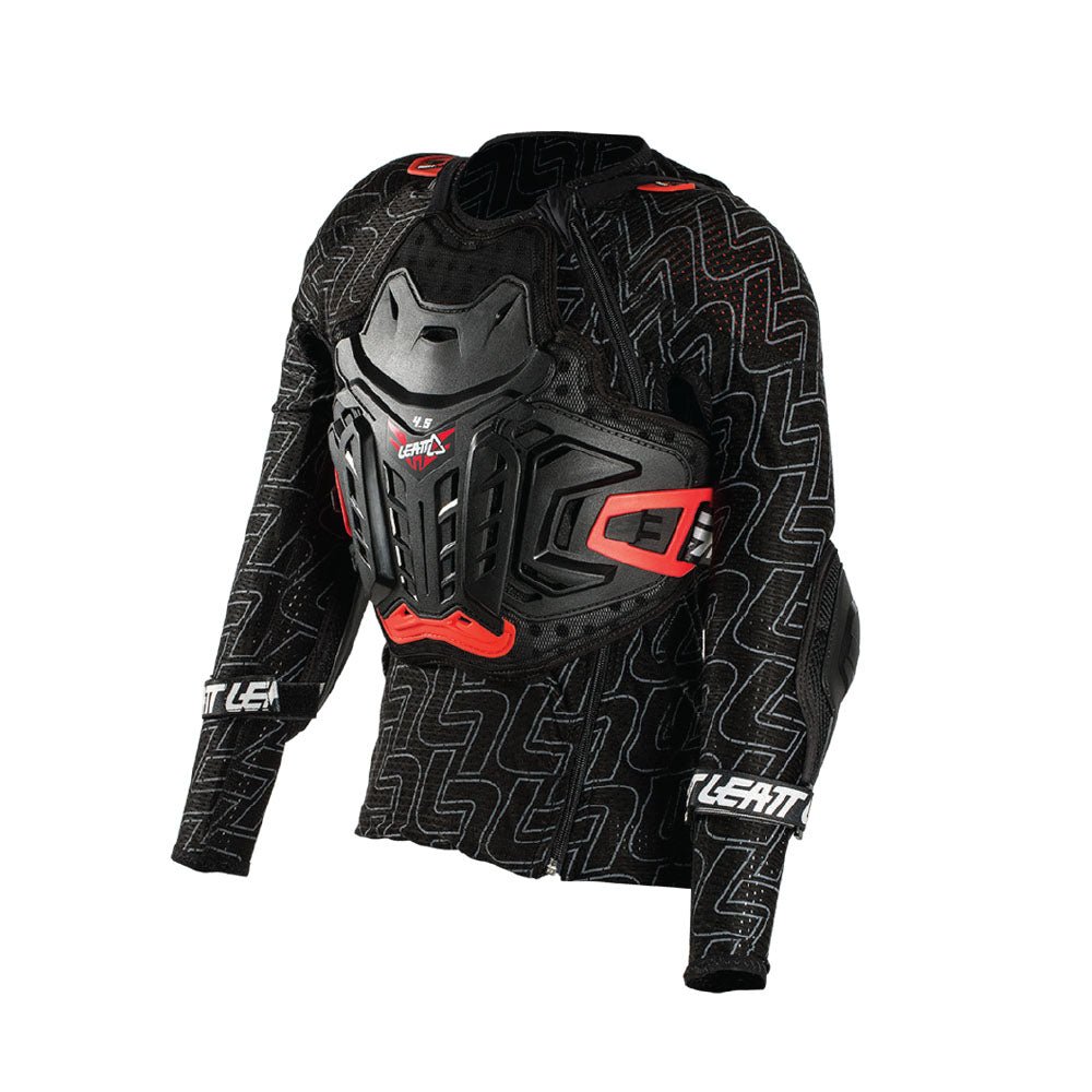 LEATT BODY PROTECTOR 4.5 BLACK JUNIOR - ACE Race Shop