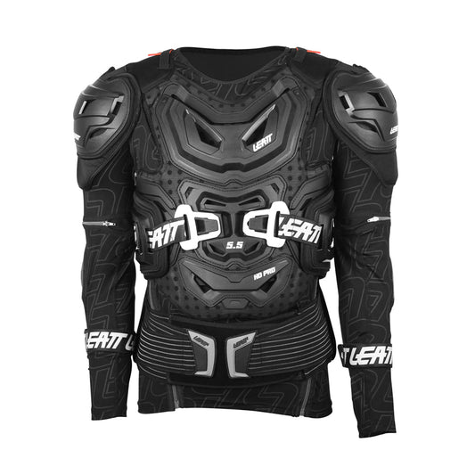 LEATT BODY PROTECTOR 5.5 BLACK - ACE Race Shop