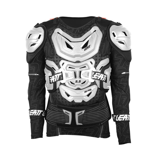 LEATT BODY PROTECTOR 5.5 WHITE - ACE Race Shop