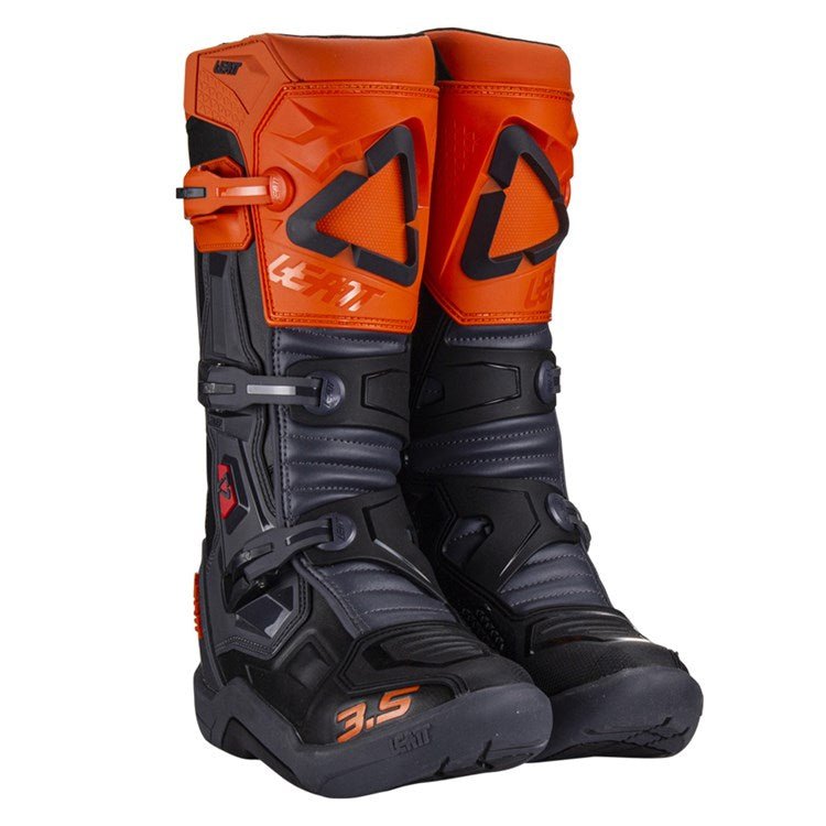 LEATT BOOT 3.5 ORANGE - ACE Race Shop