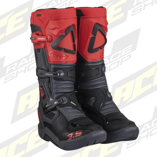 LEATT BOOT 3.5 RED - ACE Race Shop