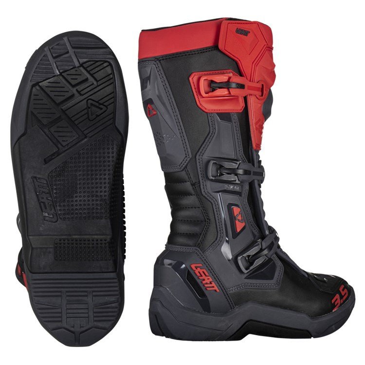 LEATT BOOT 3.5 RED - ACE Race Shop