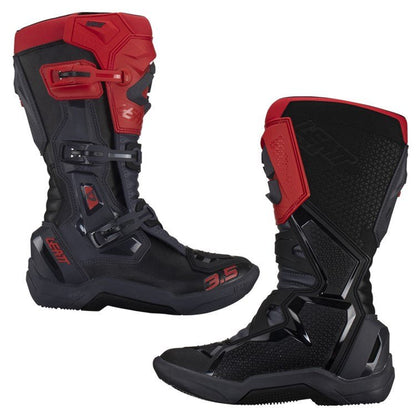 LEATT BOOT 3.5 RED - ACE Race Shop