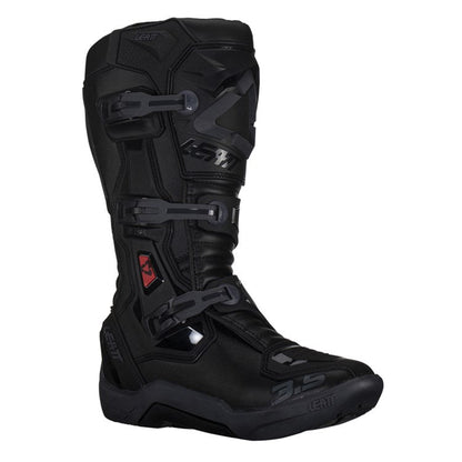 LEATT BOOT 3.5 STEALTH BLACK/GREY - ACE Race Shop