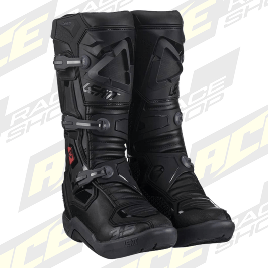LEATT BOOT 3.5 STEALTH BLACK/GREY - ACE Race Shop