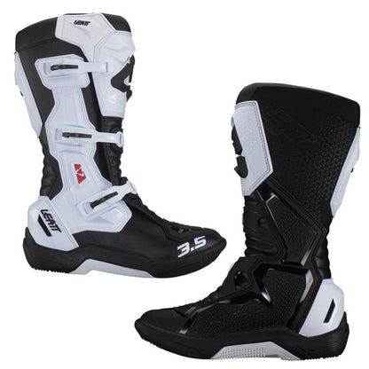 LEATT BOOT 3.5 WHITE - ACE Race Shop