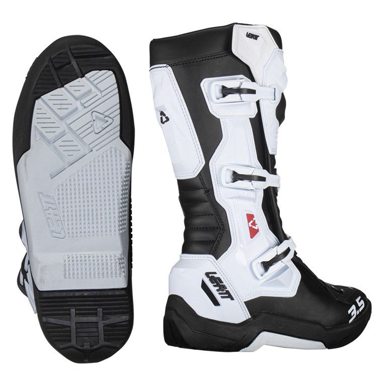LEATT BOOT 3.5 WHITE - ACE Race Shop
