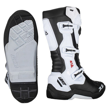 LEATT BOOT 3.5 WHITE - ACE Race Shop