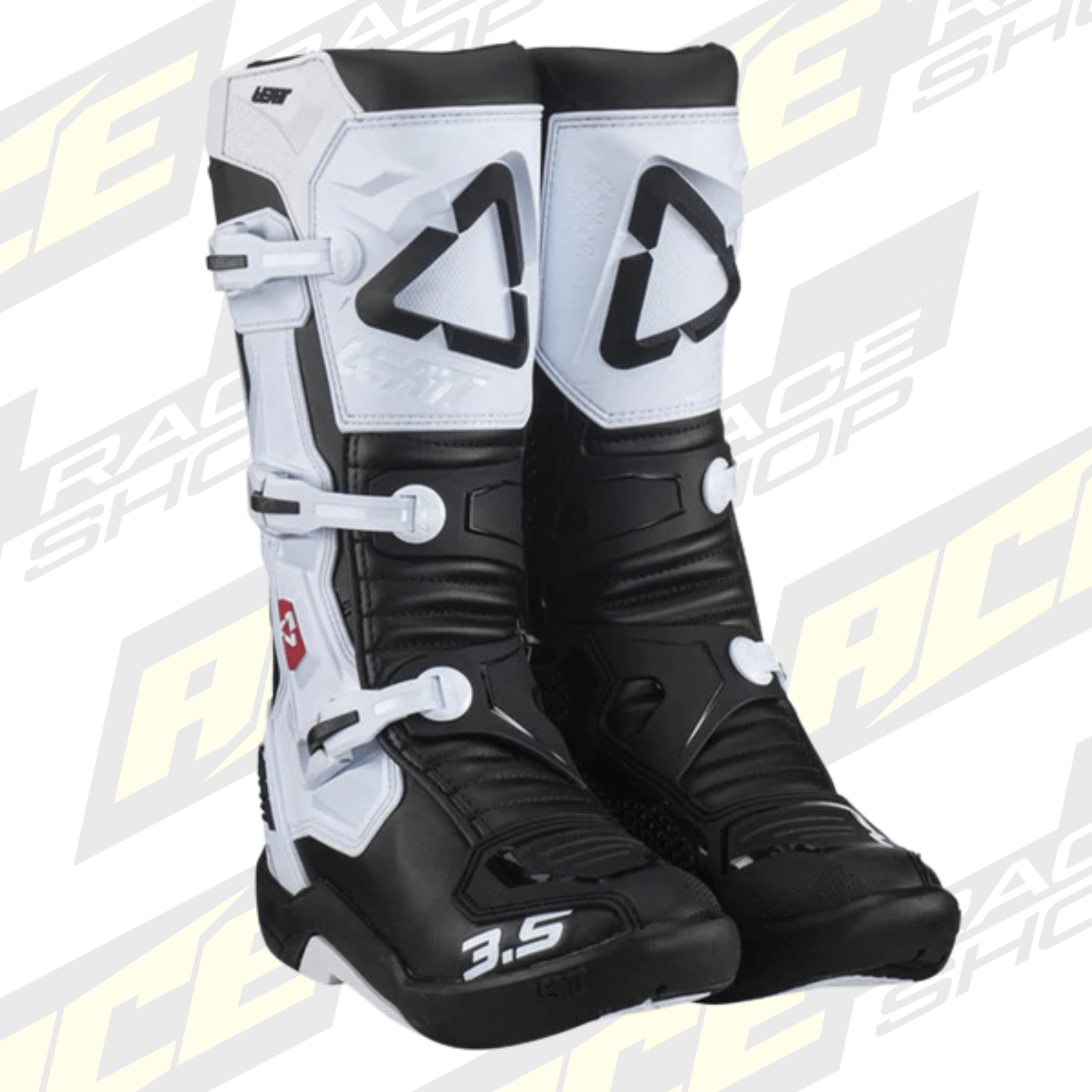 LEATT BOOT 3.5 WHITE - ACE Race Shop