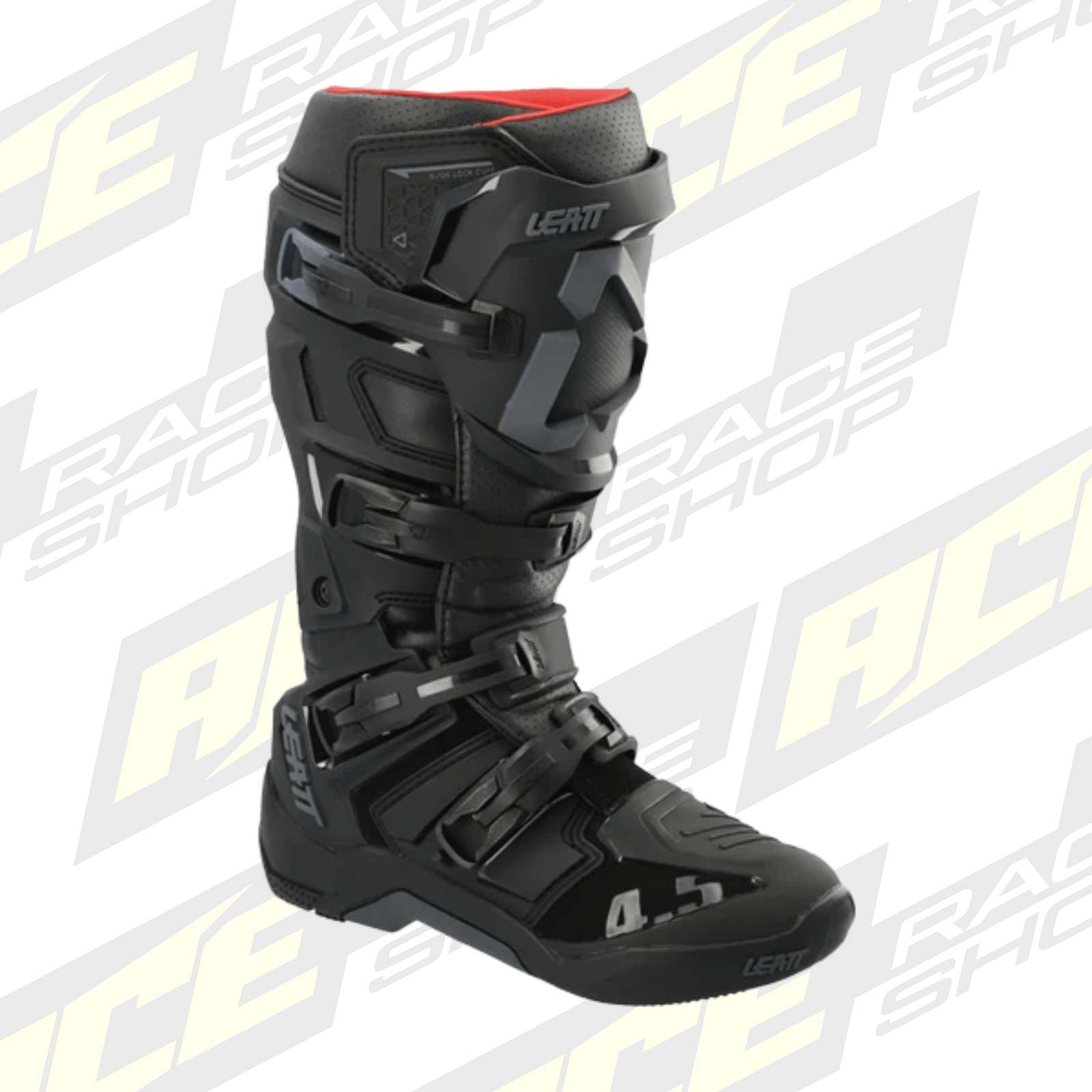 LEATT BOOT 4.5 BLACK - ACE Race Shop