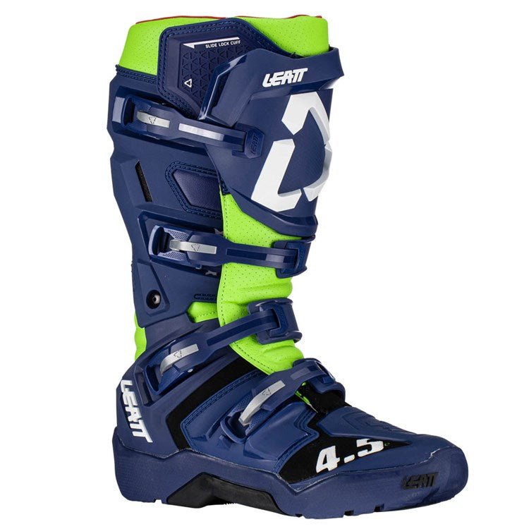 LEATT BOOT 4.5 ENDURO BLUE/GREEN - ACE Race Shop