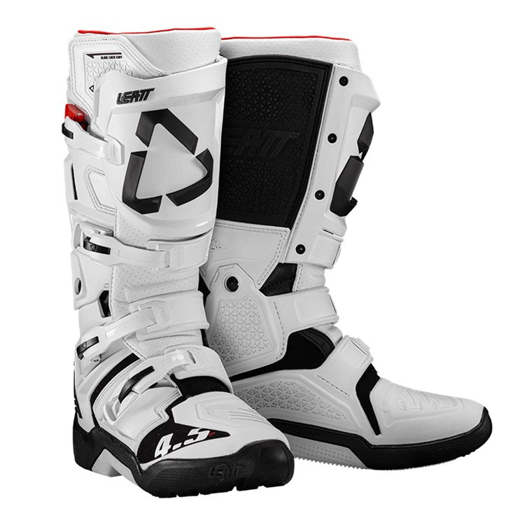 LEATT BOOT 4.5 ENDURO WHITE - ACE Race Shop