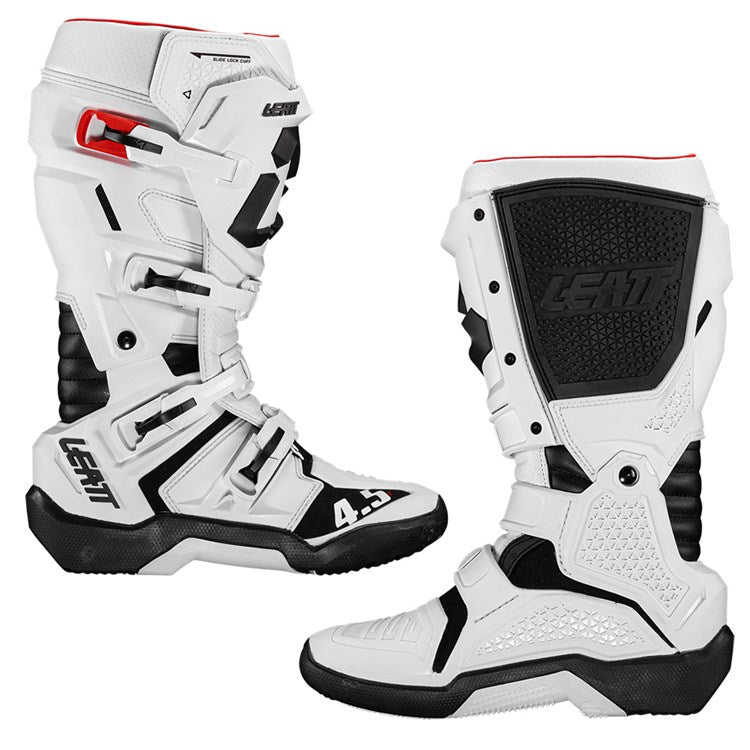 LEATT BOOT 4.5 ENDURO WHITE - ACE Race Shop