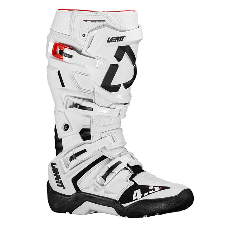 LEATT BOOT 4.5 ENDURO WHITE - ACE Race Shop