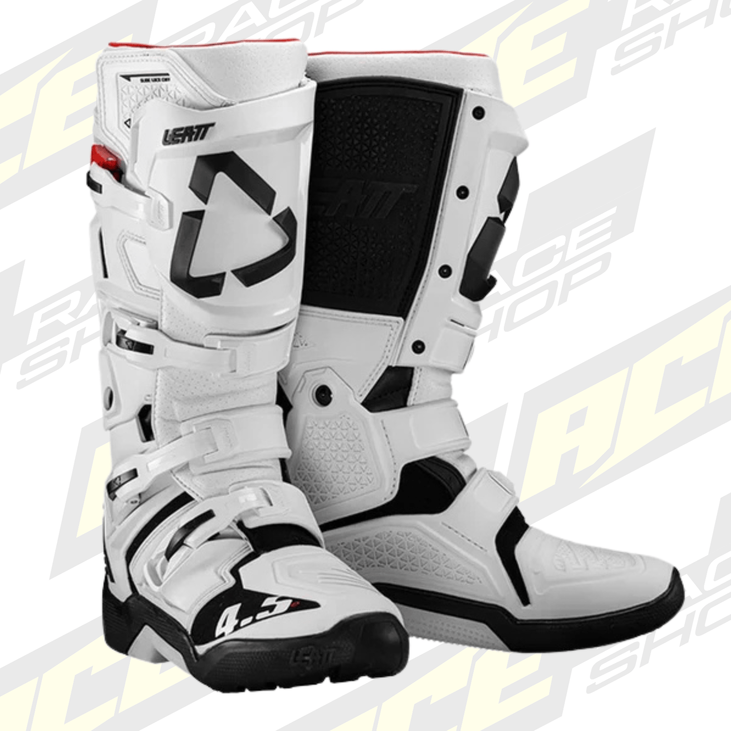 LEATT BOOT 4.5 ENDURO WHITE - ACE Race Shop
