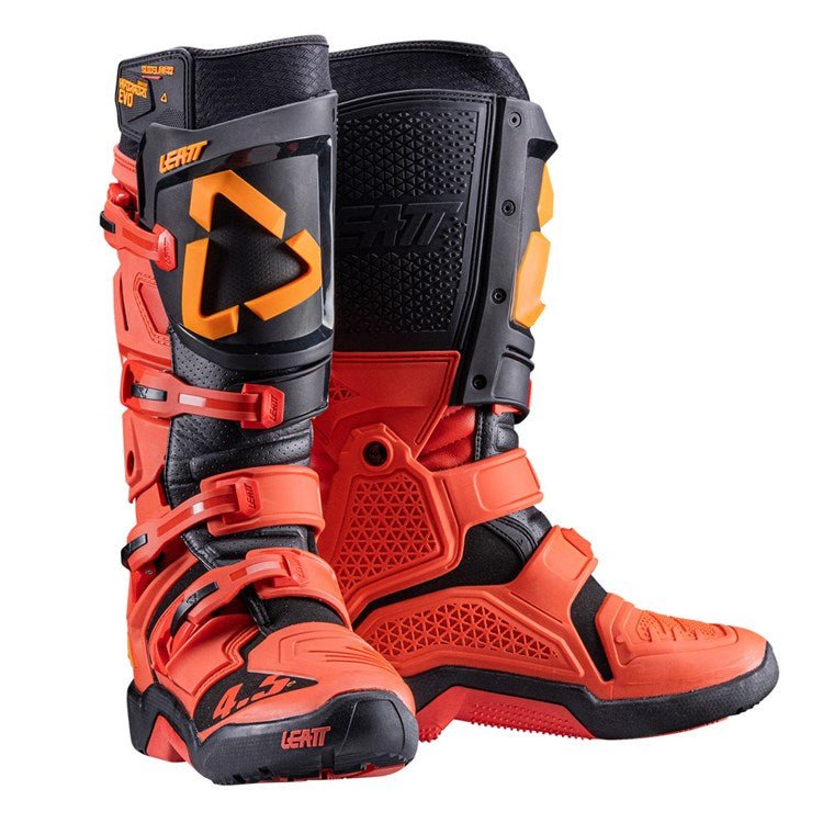 LEATT BOOT 4.5 HYDRADRI BURN RED - ACE Race Shop